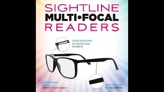 Sightline Multifocus Reading Glasses 6006