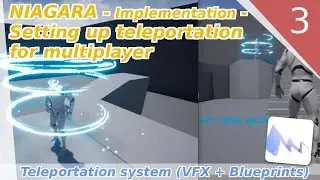 UE4 - Teleportation system (VFX + Blueprints) : Setting up teleportation for multiplayer