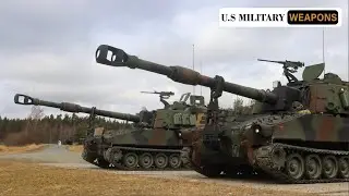 FA Paladin direct fire exercise