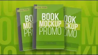 Book Mockup Promo Opener - After Effects Free Template