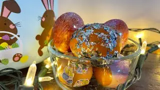 Творчий ранок ) Ліанка розмальовує писанки #eggs #painting #toys P.S.Багато англійської від Лі