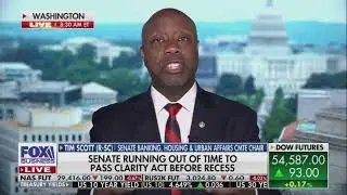 Tim Scott takes time away from licking Trump’s boots to lick them on TV