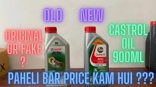 Castrol Oil New Packing Or Fake ??? New MRP Reduced | #castroloil #castrolindia