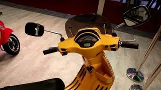 New Piaggio Vespa S 2018 at the Auto Expo