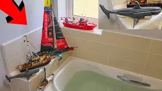 DO LEGO BOATS FLOAT ??? | JAWS EDITION |