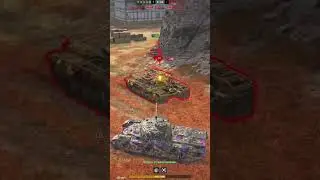 Взрыв БК FV201(A45) Blitz #gaming #bitcoin #cod #game #wargaming #warthunder #wot #warzone #wgm