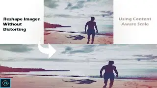 How to scale images without distortion in photoshop