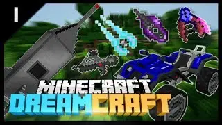 Minecraft DREAM CRAFT #1 'MINING STARS!' (Star Wars Mod Pack - DreamCraft Part 1)
