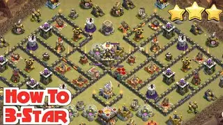 EASIEST WAY TO 3-STAR THIS POPULAR TH11 WAR BASE!?? | Hybrid Attack Strategy | CLASH OF CLANS!