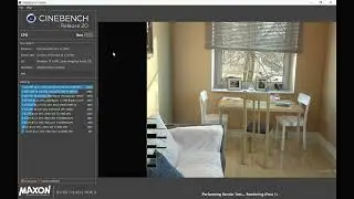 Intel Core i5 1240P - Cinebench R20 Benchmark (ASUS Zenbook 14 OLED)