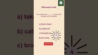 Phrasal verb asked in SSC exams | Competitive exams #english #learning #ssc #ssccgl #sscgd