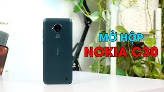 Mở hộp Nokia C30: Thiết kế trẻ trung, màn hình lớn 6.8 inch, pin 6000mAh, giá từ 2.8 triệu đồng