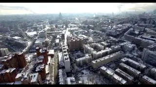 Новослободская и Тихвинская с коптера