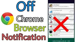 How to off Chrome Browser Notification