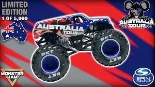 SPIN MASTER MONSTER JAM 2024 AUSTRALIA TOUR EXCLUSIVE
