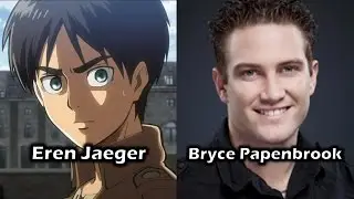 Characters and Voice Actors - Attack On Titan (Season 1) (English)