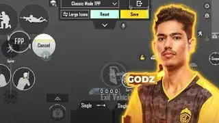 GODL GODZ CONTROL CODE / 3 FINGER LAYOUT CONTROL CODE / SENSI ZONE