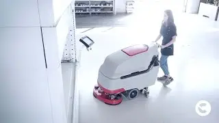 Vega: power and versatility combined in a floor scrubber | Comac