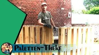 DIY Paletten-Theke