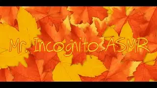 Трейлер АСМР Канала - Mr. Incognito ASMR
