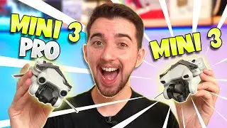DJI MINI 3 ou MINI 3 PRO? Qual o MELHOR MINI DRONE para VOCÊ?