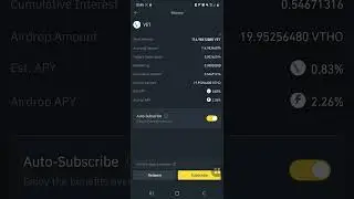 How to Redeem Your Interest % from Binance Flexible Savings (VET Example) Part 2