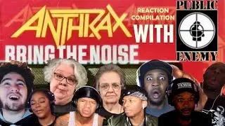 Anthrax / Public Enemy “Bring The Noise”  — Reaction Mashup