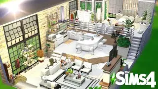 PLATFORMS! 😍 || Split Level Loft || The Sims 4 Speed Build - NO CC