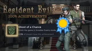 Resident Evil Remake 100% ACHIEVEMENTS was a STRUGGLE