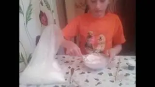 Как сделать неньютоновскую жидкость?Ответ тут!!