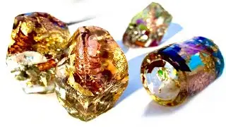How to Make Orgonite Resin Crystals│Chakra Minerals
