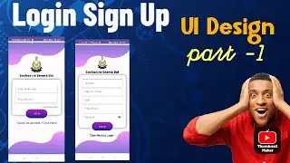 🔥How to create Login and  SignUp using firebase Realtime Database android Studio
