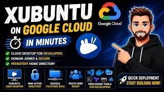 Xubuntu on Google Cloud in Minutes