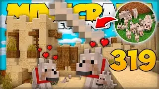 FIZ UMA FARM DE LOBOS INFINITA! // Meu Mundo 