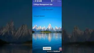 College Management System Android Project