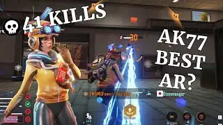 BUFFED AK-77 WITH MAGGIE IS BROKEN | 41 Squad Kills