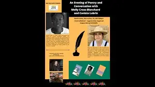 An Evening of Poetry and Conversation with Molly Cross-Blanchard and Canisia Lubrin