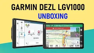 Garmin Dezl LGV1000/OTR1000 MT-D Unboxing HD (010-02315-10)