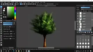 Branch Custom Brush | Watercolor | Medibang Paint
