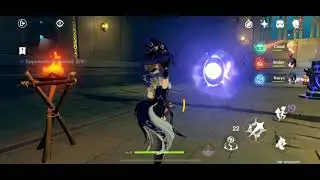 Genshin impact mobile : temple of lion gameplay 🔥🔥