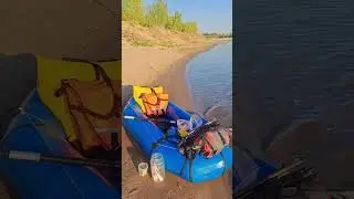 За закатом на паке,на мысок Вязниковский.