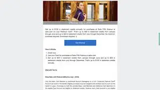 Register Your AMEX Platinum Consumer Card For $100 In Free Annual Spending At Saks