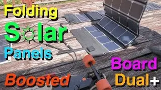 Folding Solar Panels - Boosted Board Backpack Solar - Part 3