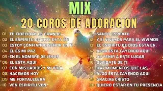 🔥Adoración Extrema 2025 | 44 Coros de Adoración Viejitos Bonitos | 2 Horas y Media Increíbles