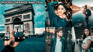 #moody Orange and Teal :- Lightroom mobile Presets | Moody Preset | Orange and Teal Preset |