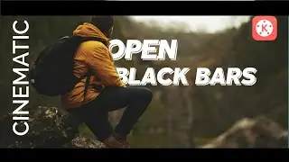 How to make cinematic opening black bars effect in KINEMASTER