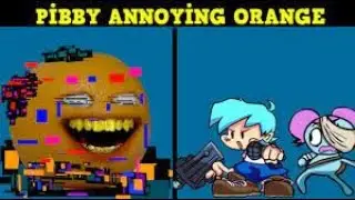 Friday Night Funkin' New VS Pibby Annoying Orange   High Effort   Come Learn With Pibby x FNF Mod