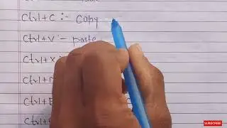 All computer shortcut keys A to Z