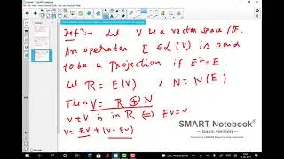 MA412 LECTURE  NO 21(Spectral Theorem for Diagonalizable operators) by Tapas Chatterjee, IIT Ropar