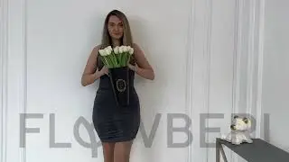Белые тюльпаны на сайте FlowBeri №2